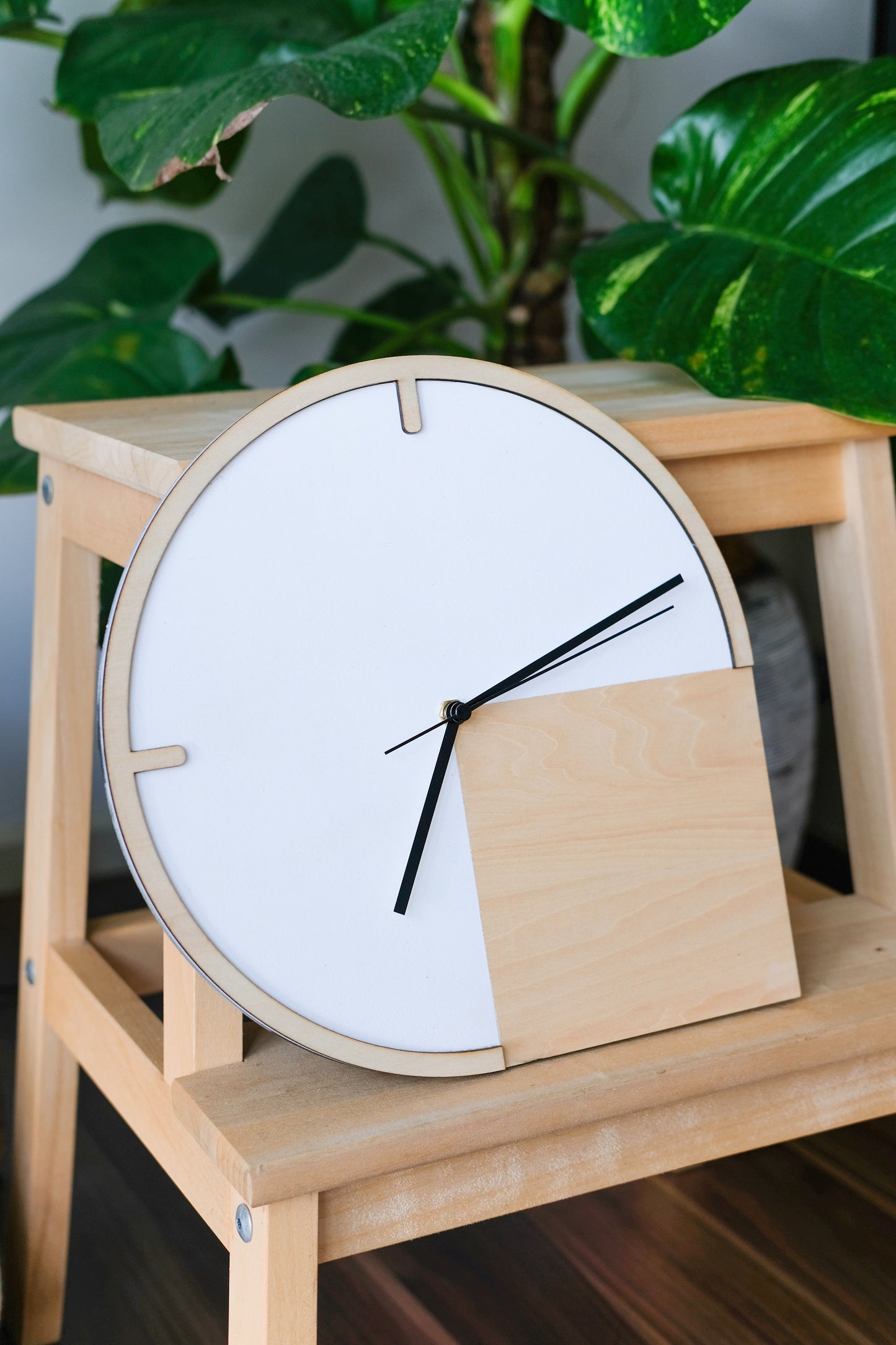 Asymmetrical Wall Clock